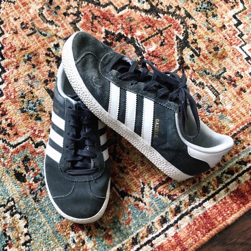 Grey Adidas Gazelle
